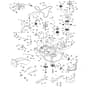 McCulloch M155-107TC - 96051009900 - 2013-06 - Mower Deck - Cutting Deck Parts Diagram