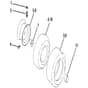 McCulloch M155-107TC - 96051015100 - 2016-07 - Wheels and Tyres Parts Diagram