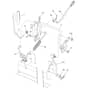 McCulloch M165107HRB - 96051003900 - 2011-11 - Mower Lift - Deck Lift Parts Diagram