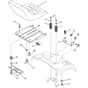 McCulloch M165107HRB - 96061032900 - 2010-09 - Seat Parts Diagram