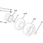 McCulloch M165107HRB - 96061032900 - 2010-09 - Wheels and Tyres Parts Diagram