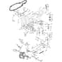 McCulloch M165107HRB - 96061032901 - 2011-04 - Drive Parts Diagram