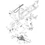 McCulloch M165-107T - 96041029401 - 2012-12 - Drive Parts Diagram