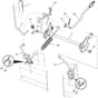 McCulloch M165-107T - 96041035500 - 2013-06 - Mower Lift Lever Parts Diagram