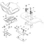 McCulloch M17538H - 96041017800 - 2010-01 - Seat Parts Diagram