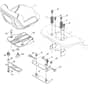 McCulloch M17538H - 96041023200 - 2011-05 - Seat Parts Diagram