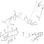 McCulloch M175H38RB - 96061033602 - 2013-06 - Mower Lift - Deck Lift Parts Diagram