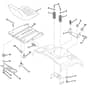 McCulloch M175H38RB - 96061033602 - 2013-06 - Seat Parts Diagram