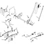 McCulloch M185107HRB - 96061012207 - 2010-09 - Mower Lift - Deck Lift Parts Diagram