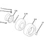 McCulloch M185107HRB - 96061012207 - 2010-09 - Wheels and Tyres Parts Diagram