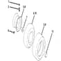 McCulloch M185107HRB - 96061012208 - 2011-02 - Wheels and Tyres Parts Diagram