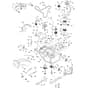 McCulloch M185107T - 96051006600 - 2012-11 - Mower Deck - Cutting Deck Parts Diagram