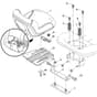 McCulloch M185107TC - 96051006601 - 2013-01 - Seat Parts Diagram