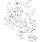 McCulloch M185117H - 96041027100 - 2012-01 - Mower Deck - Cutting Deck Parts Diagram