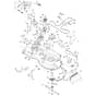 McCulloch M185117T - 96041029601 - 2013-01 - Mower Deck - Cutting Deck Parts Diagram