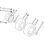 McCulloch M185-107T - 96041037800 - 2014-05 - Wheels and Tyres Parts Diagram