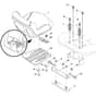 McCulloch M185-107TC - 96051015200 - 2016-07 - Seat Parts Diagram