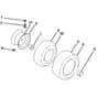McCulloch M185-117T - 96041033800 - 2013-05 - Wheels and Tyres Parts Diagram