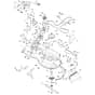 McCulloch M185-117T - 96041035600 - 2013-06 - Mower Deck - Cutting Deck Parts Diagram
