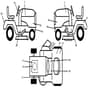 McCulloch M19542H - 96041017900 - 2010-03 - Decals Parts Diagram