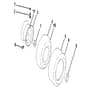 McCulloch M19542H - 96041017900 - 2010-03 - Wheels and Tyres Parts Diagram