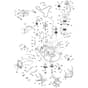 McCulloch M200107HRB - 96051005300 - 2011-11 - Mower Deck - Cutting Deck Parts Diagram