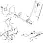 McCulloch M200107HRB - 96061022800 - 2009-04 - Mower Lift - Deck Lift Parts Diagram