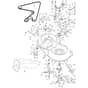 McCulloch M200107HRB - 96061022801 - 2010-03 - Mower Deck - Cutting Deck Parts Diagram