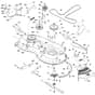 McCulloch M200117H - 96041006500 - 2008-01 - Mower Deck - Cutting Deck Parts Diagram