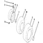 McCulloch M200117H - 96041006504 - 2011-09 - Wheels and Tyres Parts Diagram