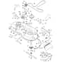 McCulloch M200117H - 96041022202 - 2012-01 - Mower Deck - Cutting Deck Parts Diagram