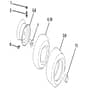 McCulloch M200-107TC - 96051015301 - 2018-08 - Wheels and Tyres Parts Diagram