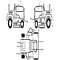 McCulloch M200-117T - 96041029800 - 2012-11 - Decals Parts Diagram