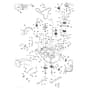 McCulloch M220107TC - 96051007000 - 2012-11 - Mower Deck - Cutting Deck Parts Diagram