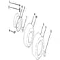 McCulloch M22042H - 96041023500 - 2011-05 - Wheels and Tyres Parts Diagram