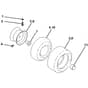 McCulloch M220-107TC - 96051007001 - 2013-01 - Wheels and Tyres Parts Diagram