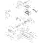 Makita M2402 - 355mm Portable Cut Off - Power Tool Diagram