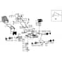 Cobra M46B - 18" Push Main Diagram