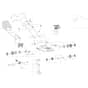 Cobra M46SPB - 18" Self Propelled Main Diagram