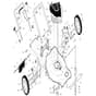 McCulloch M51-140WF - 96141027001 - 2013-10 - Frame Parts Diagram