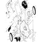 McCulloch M51-190AWFP - 2013-11 - Frame & Engine Parts Diagram