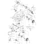 McCulloch M53-150AP - 96121003502 - 2018-08 - Mower Deck - Cutting Deck Parts Diagram