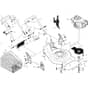 McCulloch M53-160 CMD - 96141010703 - 2008-09 - Frame Parts Diagram