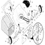 McCulloch M53-160 CMDW - 96141016501 - 2009-03 - Drive Parts Diagram