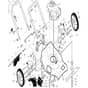 McCulloch M53-160 DW - 96141014805 - 2012-01 - Frame Parts Diagram