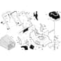 McCulloch M53-190R - 96141026900 - 2013-01 - Frame Parts Diagram