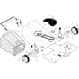 McCulloch M53-190WFX - 96141029901 - 2015-03 - Drive Parts Diagram