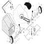 McCulloch M53-625 CMDW - 96141015706 - 2010-04 - Drive Parts Diagram