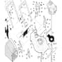 McCulloch M55H53 RD - 96141010700 - 2008-09 - Frame Parts Diagram