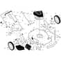 McCulloch M56-140WF - 96121002501 - 2013-06 - Frame Parts Diagram